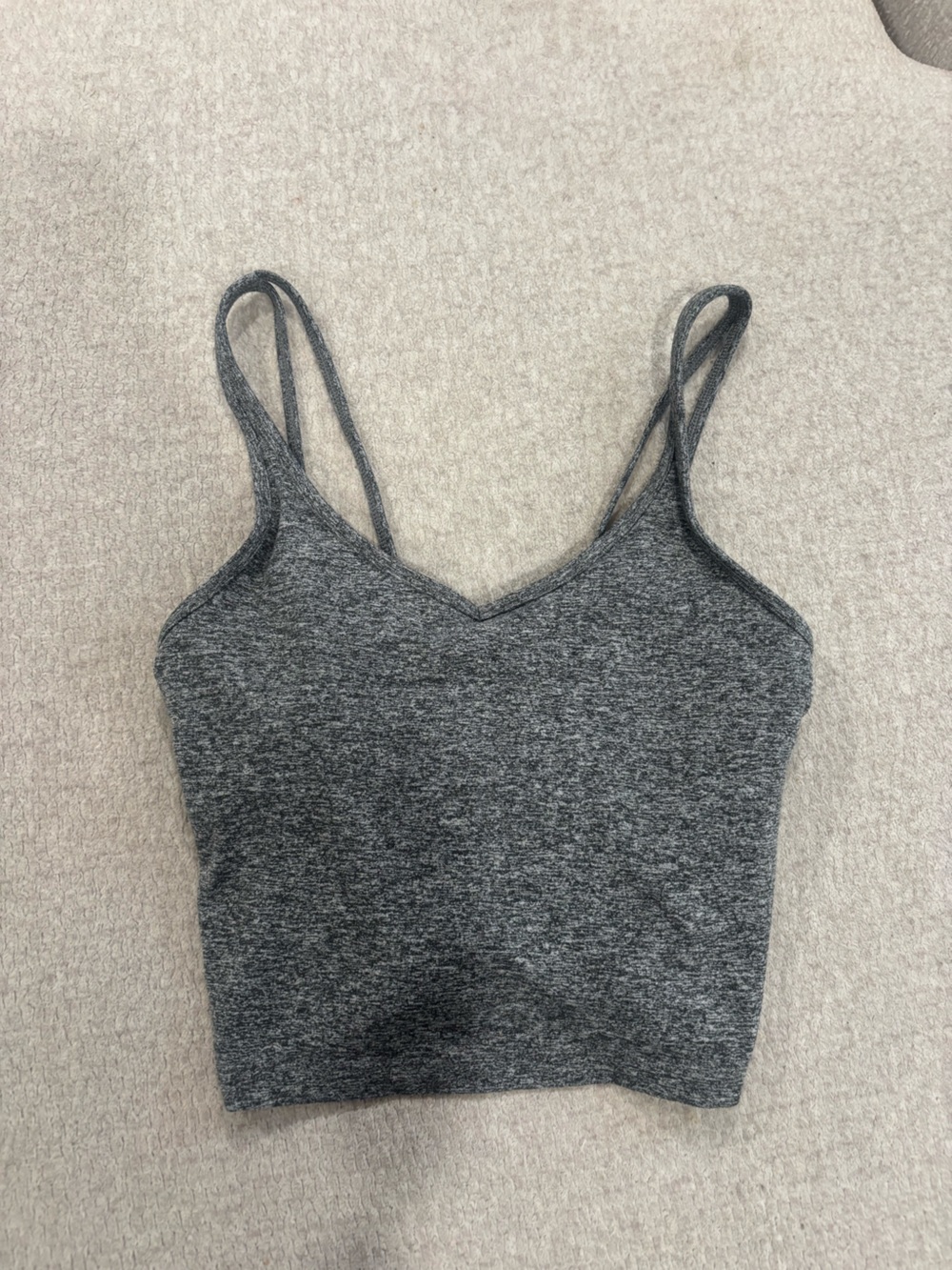 Vuori Charcoal Double-Strap Tank Top